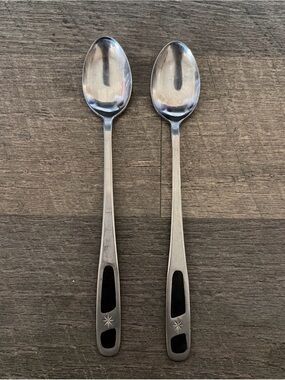2 TELESTAR Stainless Spoons Japan Cutlery